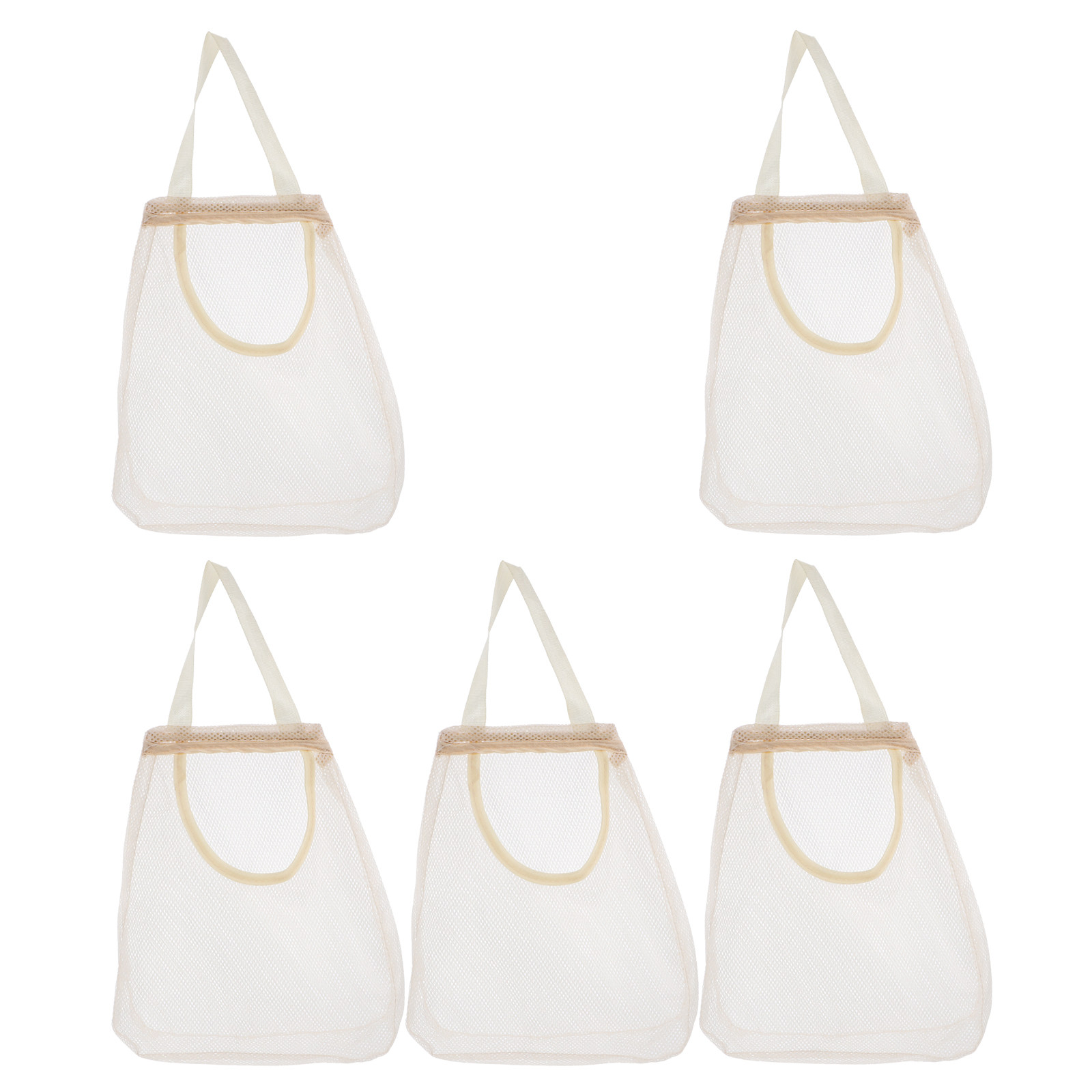 Reusable Produce Bag - 5Pcs Hanging Mesh Produce Bags Kitchen