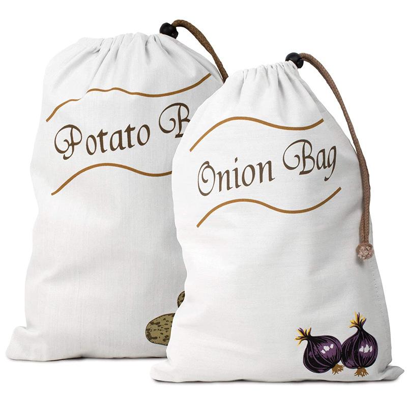 Reusable Produce Bag - Potato Onion Storage Bag Keep Fresh