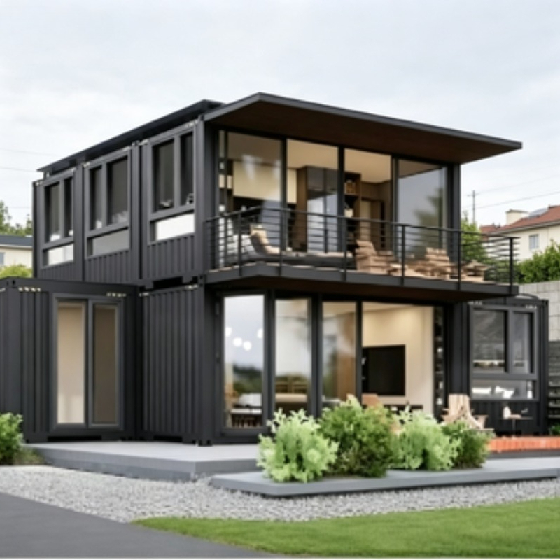 Sustainable Living House - Green Smart Container Home Eco Friendly
