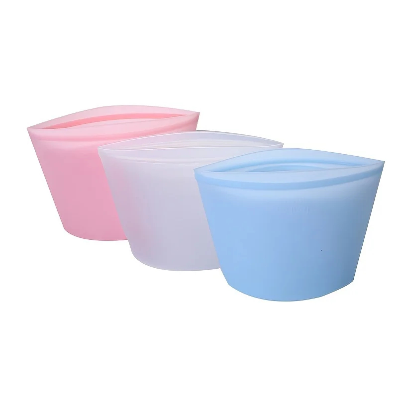Reusable Produce Bag - Reusable Silicone Storage Bags - Airtight