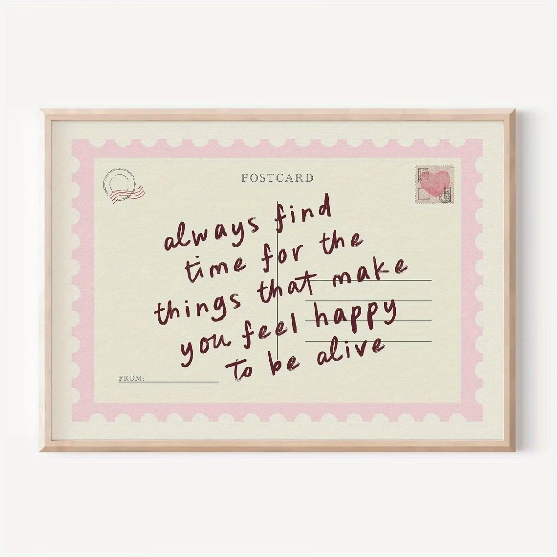 Sustainable Living Products - Retro Postcards That Encourage Spending Time