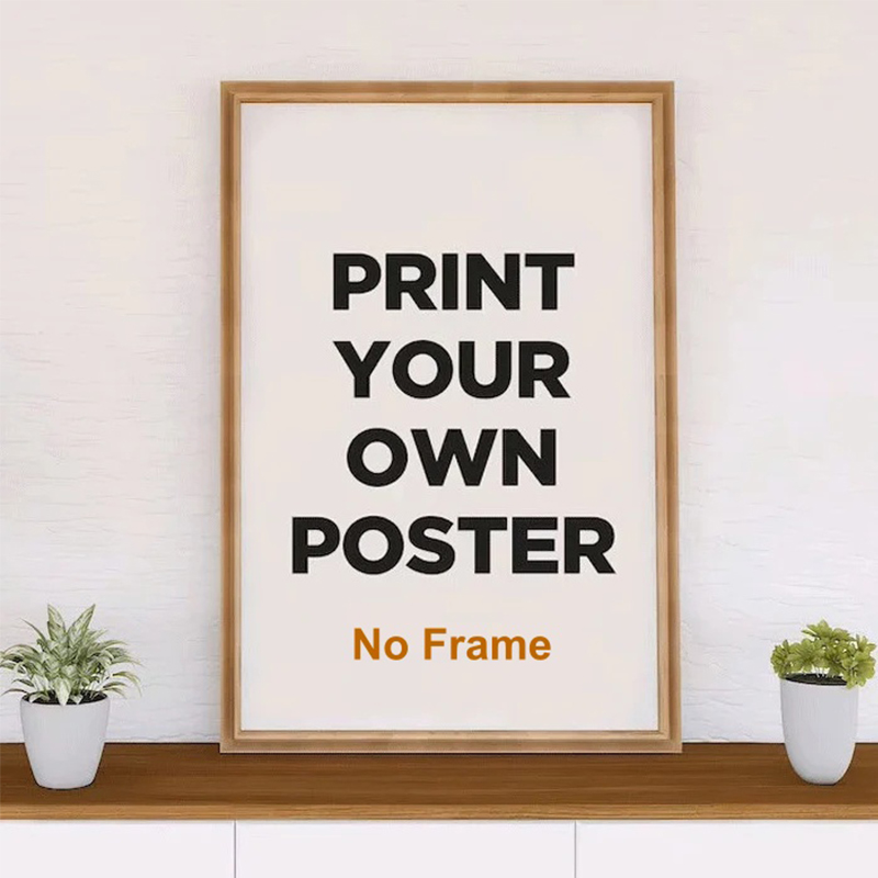 Sustainable Living Products - 1pc Customized Portrait Landscape Poster Printing
