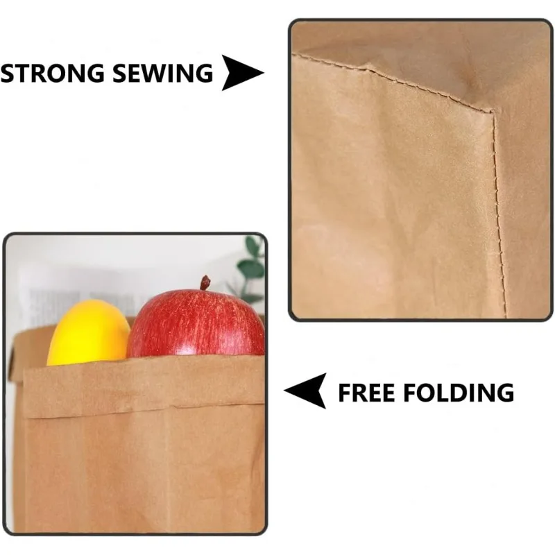 Kraft Paper Bag Washable Paper - đánh giá và giá Reusable Produce Bag