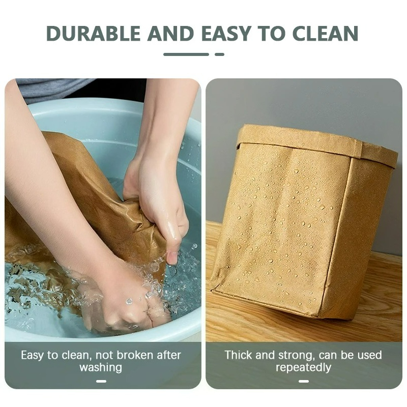 Kraft Paper Bag Washable Paper - đánh giá và giá Reusable Produce Bag