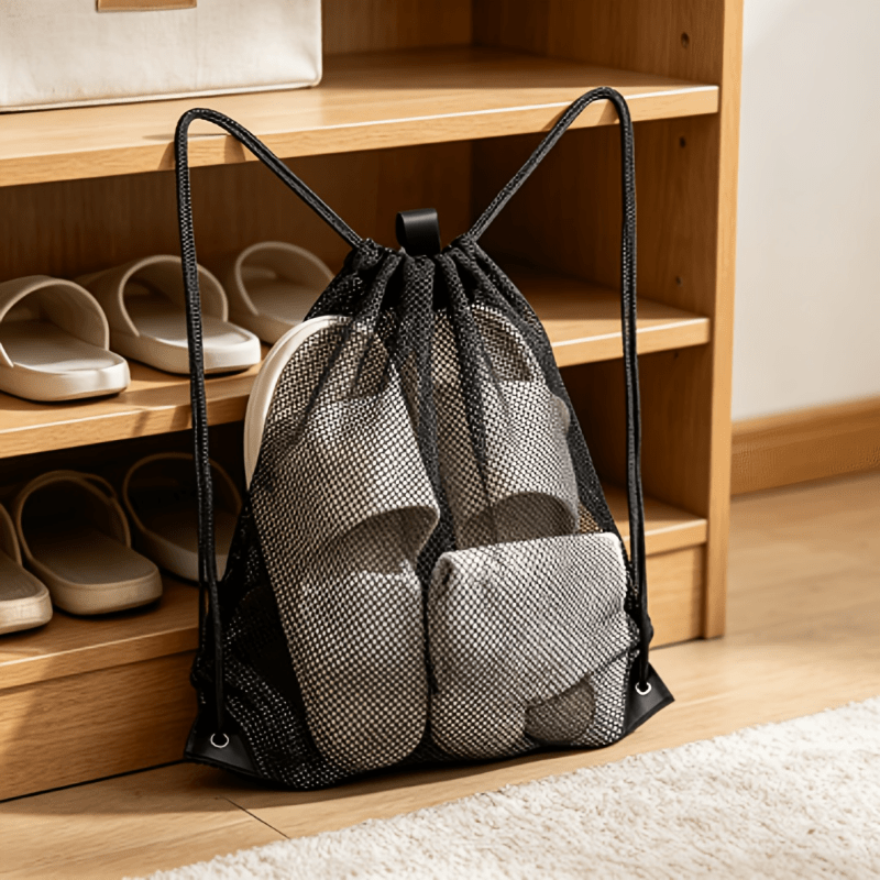 Breathable Mesh Drawstring Bac - đánh giá và giá Reusable Produce Bag