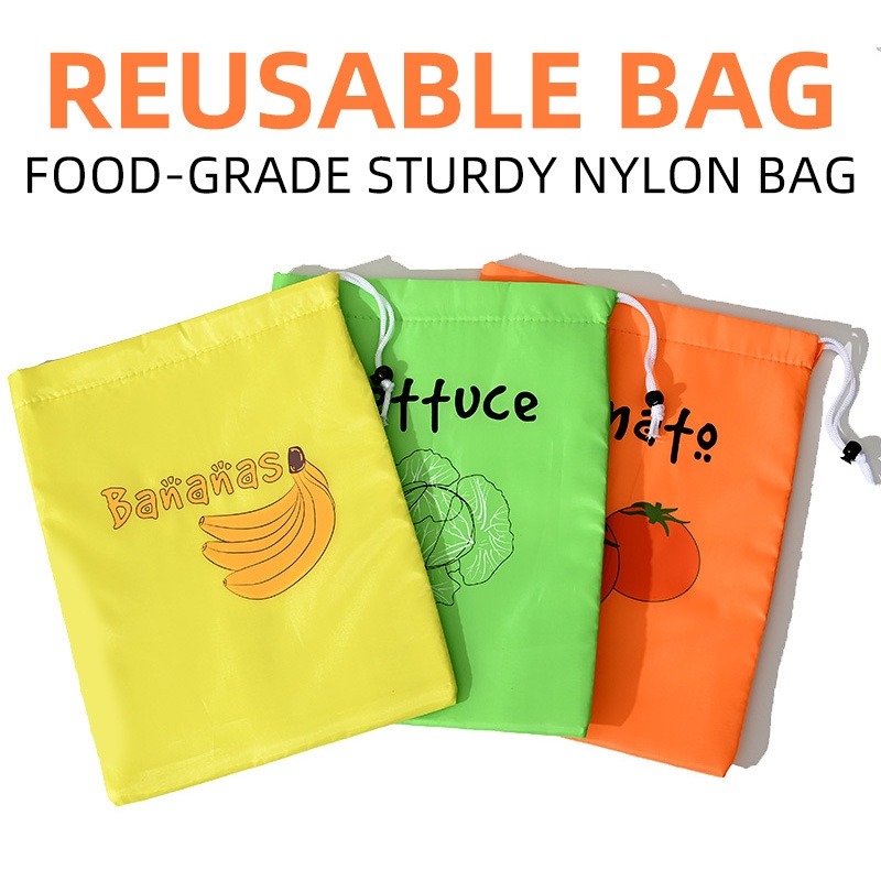 Storage Bags For Fruits Vegeta - đánh giá và giá Reusable Produce Bag