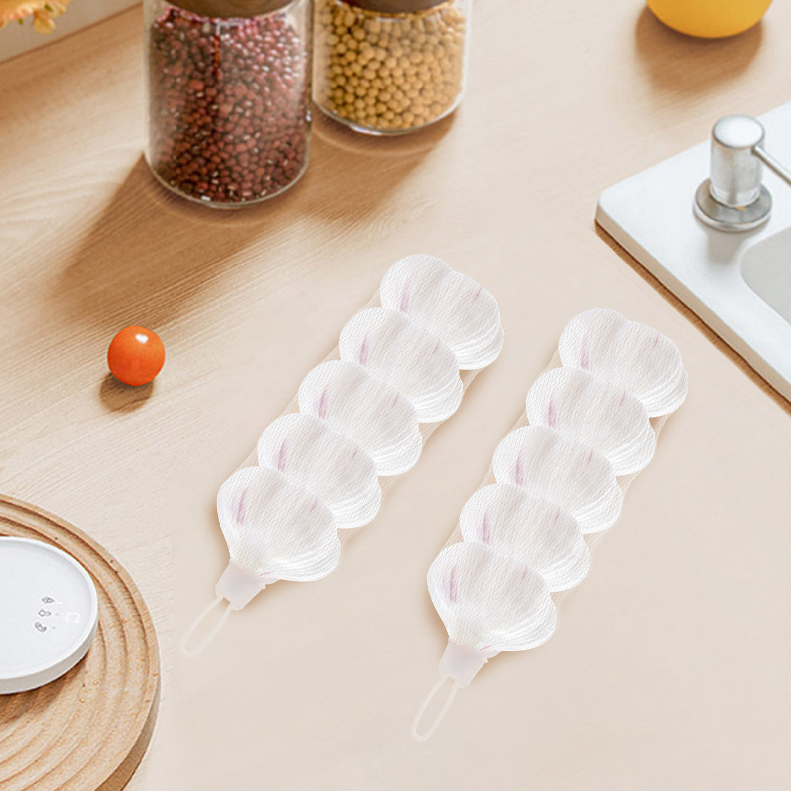 100Sets Reusable Nylon Mesh Ve - đánh giá và giá Reusable Produce Bag