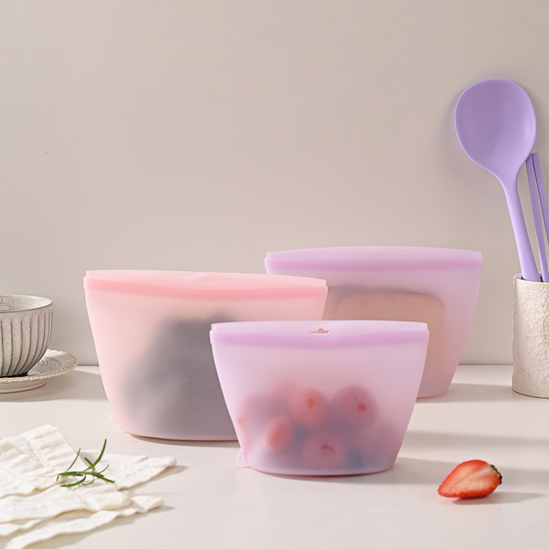 Self-Sealing Silicone Storage  - đánh giá và giá Reusable Produce Bag