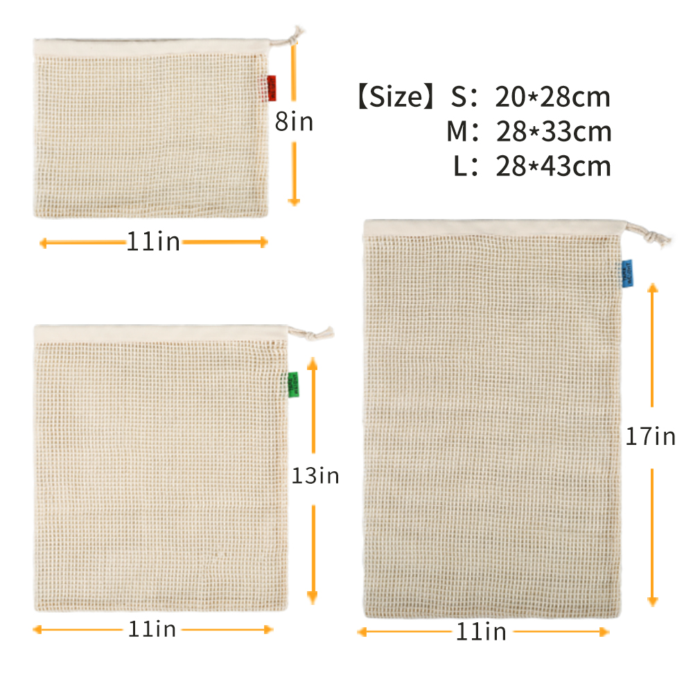 Organic Cotton Reusable Produc - đánh giá và giá Reusable Produce Bag