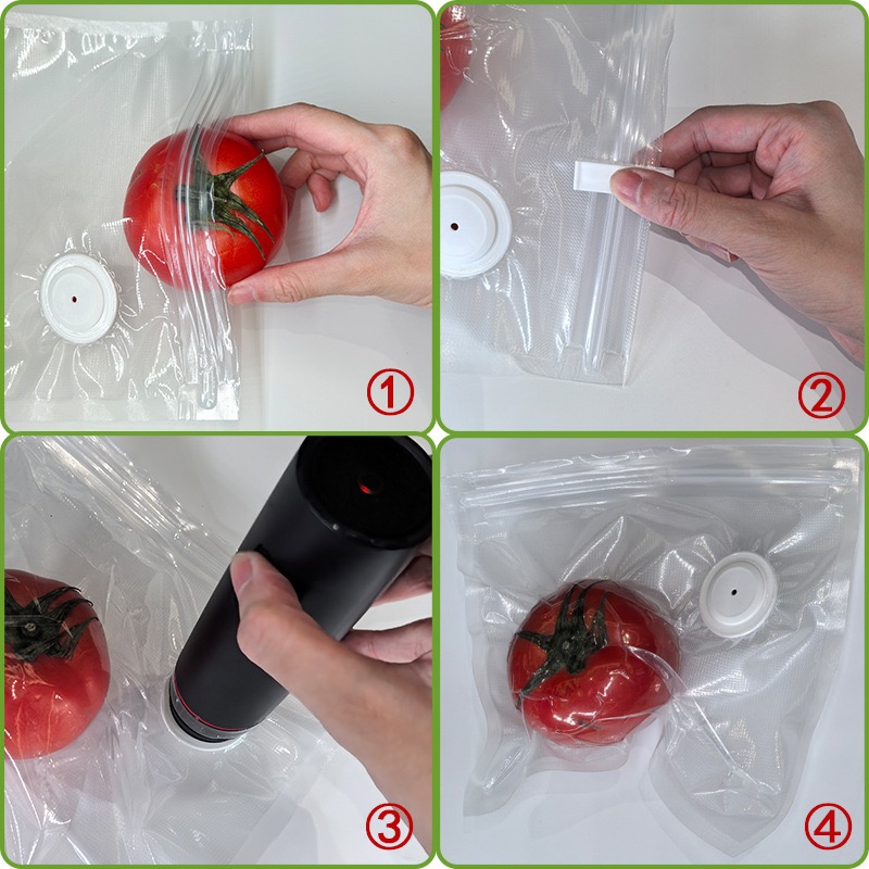 New Reusable Air Vacuum Storag - đánh giá và giá Reusable Produce Bag